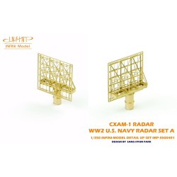 Infini Model IMP-35004R1 WW2 US Navy Radar Set 1:350