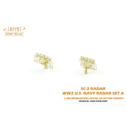 Infini Model IMP-35004R1 WW2 US Navy Radar Set 1:350