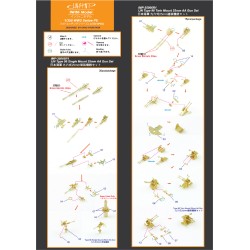 Infini Model IMP-35006R1 IJN Type 96 25mm Twin AA gun set 1:350