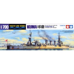 Tamiya 31316 Croiseur léger Kuma 1:700