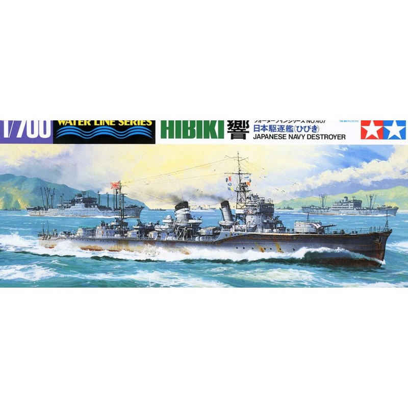 Tamiya 31407 Destroyer Hibiki 1:700