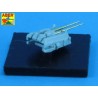 Aber S 1:350 L-013 – Canons Sflak 105 mm SKC/33 pour navires de guerre allemands
