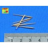 Aber S 1:350 L-010 – Canons de 155 mm pour navires japonais Yamato et Musashi