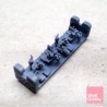 Shelf Oddity - SO700185 - 1:700 USN 5"/25 cal simple pistolet AA Mk 19 Mount