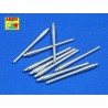 Aber S 1:350 L-009 – Canons de 460 mm pour navires japonais Yamato et Musashi