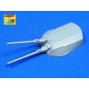 Aber S 1:350 L-008 – Canons de 406 mm pour navires japonais Mutsu et Nagato