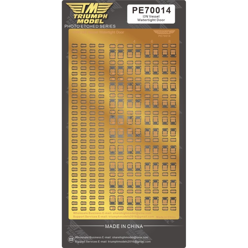 Triumph PE70014 1/700 IJN Portes étanches du navire