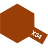 Tamiya 81534 Brun Metal X-34 (10ml)