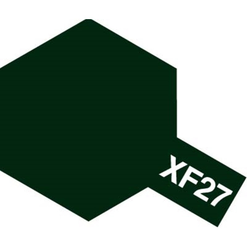 Tamiya 81727 Vert noir mat XF-27 (10 ml)