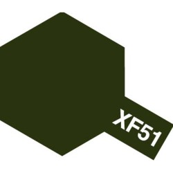 Tamiya 81751 Vert kaki mat XF-51 (10 ml)