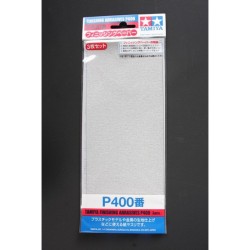 Tamiya 87054 - Papier abrasif P400 3pcs