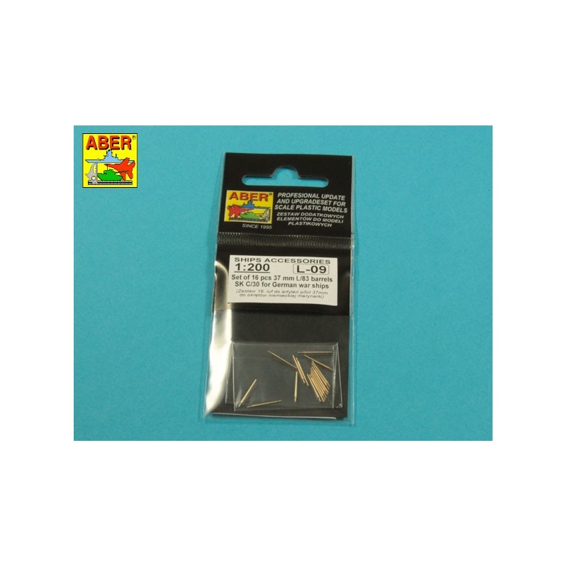 Aber 1:200 Jeu De Canons Pour HMS Rodney Ou Nelson - 405mm X 9 Et 152mm - Pologne