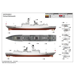 Trumpeter 4543 – Pla Navy Type 054A FFG Zoushan 1:350