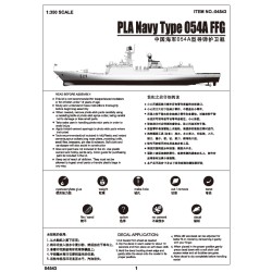 Trumpeter 4543 – Pla Navy Type 054A FFG Zoushan 1:350