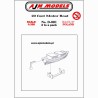 AJM Models - D081 - Bateau À Moteur De 20 Pieds 1:350