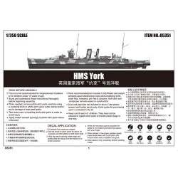Trumpeter 5351 – HMS York 1:350