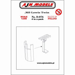 AJM Models - D076 - 303 Lewis Jumeau 1:350