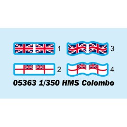 Trumpeter 5363 – HMS Colombo 1:350