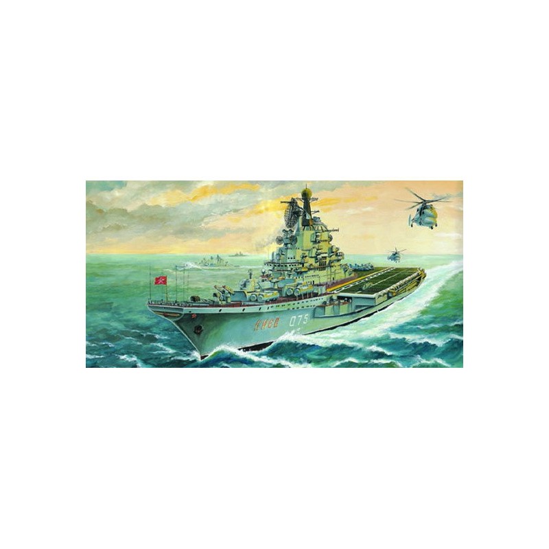 Trumpeter 5704 - USSR Kiev aircraft carrier 1:700