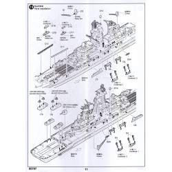 Trumpeter 5707 - Croiseur de bataille Kirov de l'URSS 1:700