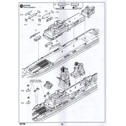 Trumpeter 5708 - Croiseur de bataille Frunze de l'URSS 1:700