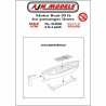 AJM Models - D050 - Bateau À Moteur 30 Pieds Pour Les Paquebots 1:700