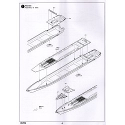 Trumpeter 5709 - Croiseur de bataille Kalinin de la marine de l'URSS 1:700