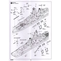 Trumpeter 5709 - Croiseur de bataille Kalinin de la marine de l'URSS 1:700