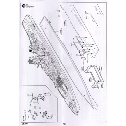 Trumpeter 5709 - Croiseur de bataille Kalinin de la marine de l'URSS 1:700