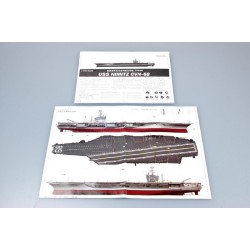 Trumpeter 5714 -  USS NIMITZ CVN-68  1:700