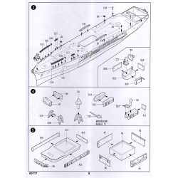 Trumpeter 5717 - USS Blue Ridge LCC-19 2004 1:700