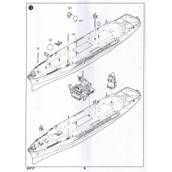 Trumpeter 5717 - USS Blue Ridge LCC-19 2004 1:700