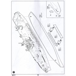 Trumpeter 5717 - USS Blue Ridge LCC-19 2004 1:700