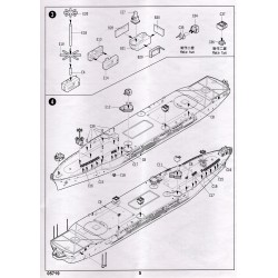 Trumpeter 5719 - USS Mont Whitney LCC 20 Version 1997 1:700