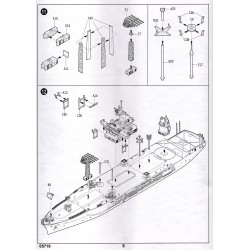 Trumpeter 5719 - USS Mont Whitney LCC 20 Version 1997 1:700