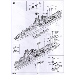 Trumpeter 5720 - Croiseur russe de classe Slava Moskva 1:700