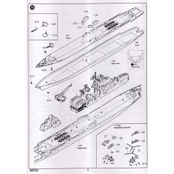 Trumpeter 5723 - Croiseur lance missile Ukrainien Vilna 1:700