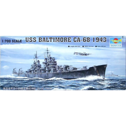 Trumpeter 5724 - USS BALTIMORE CA-68 1943 1:700