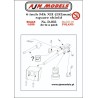 AJM Models - D031 - Bouclier Carré Mk XII (152 Mm) En Pouces 1:350