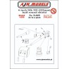AJM Models - D029 - Bouclier Demi-rond De 6 Pouces Mk XII (152 Mm) 1:350