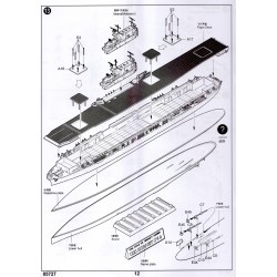 Trumpeter 5727 - USS Hornet CV-8 1:700