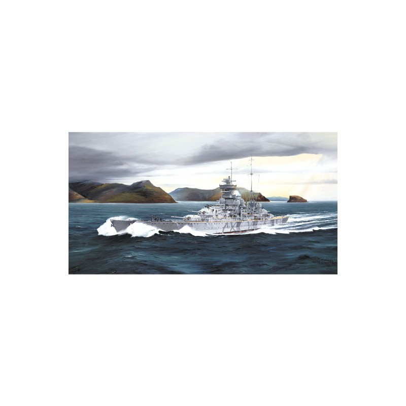 Trumpeter 5766 – German Heavy Cruiser Prinz Eugen 1942 1:700