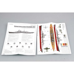 Trumpeter 5766 – German Heavy Cruiser Prinz Eugen 1942 1:700