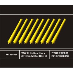 Flyhawk FH350038 – Canon Marine Italienne 381 mm – WWII – 1:350