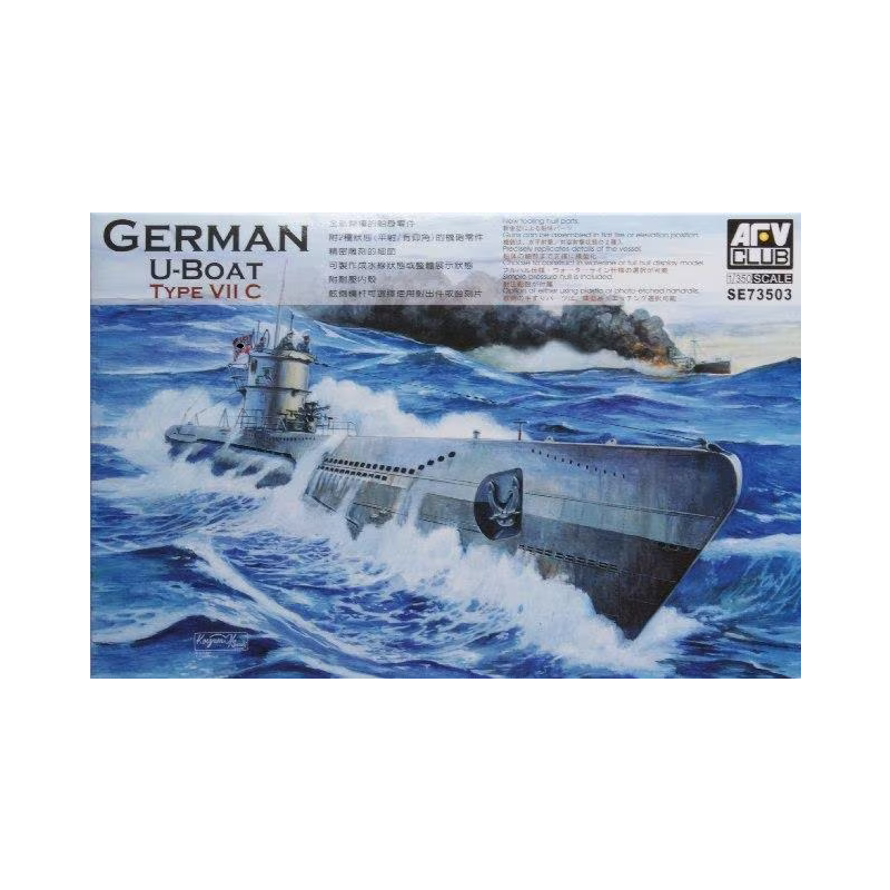 AVF SE73503 German U-Boat type VIIC 1/350