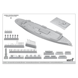 Combrig 70159 Gremyashchiy Gunboat, 1893