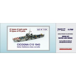 Niko Model 7124 – Stork C15 (1943) 1:700