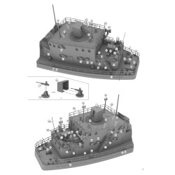 NikoModel	3506	Japanese gunboat Fushimi 1941 1/350