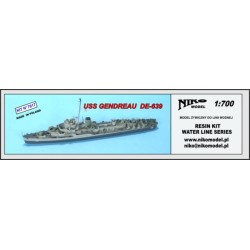 NikoModel 7017 – Escorteur Gendreau (1/700) – Maquette Résine
