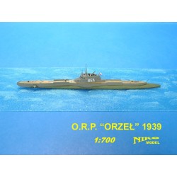 NikoModel 7009 – O.R.P. Orzeł wz.39 (1/700) – Maquette Résine